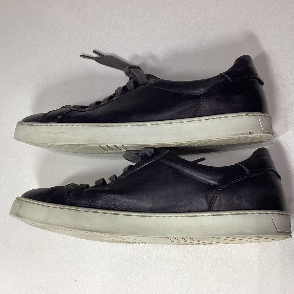 Magnanni Costa Black Leather Low Top Sneakers Men’s Size 11 - Picture 8 of 12
